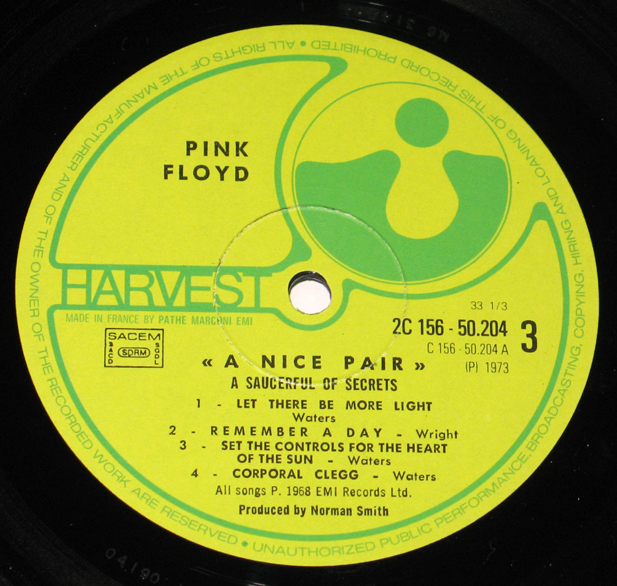 High Resolution Photo #6 PINK FLOYD Nice Pair France2 